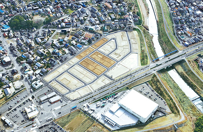 大手ディベロッパーとのコラボによる250区画の民間区画整理事業を成功 | REJ株式会社